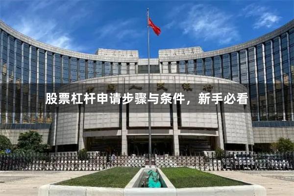 股票杠杆申请步骤与条件，新手必看